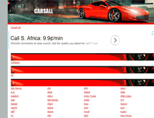 Tablet Screenshot of carsall.net